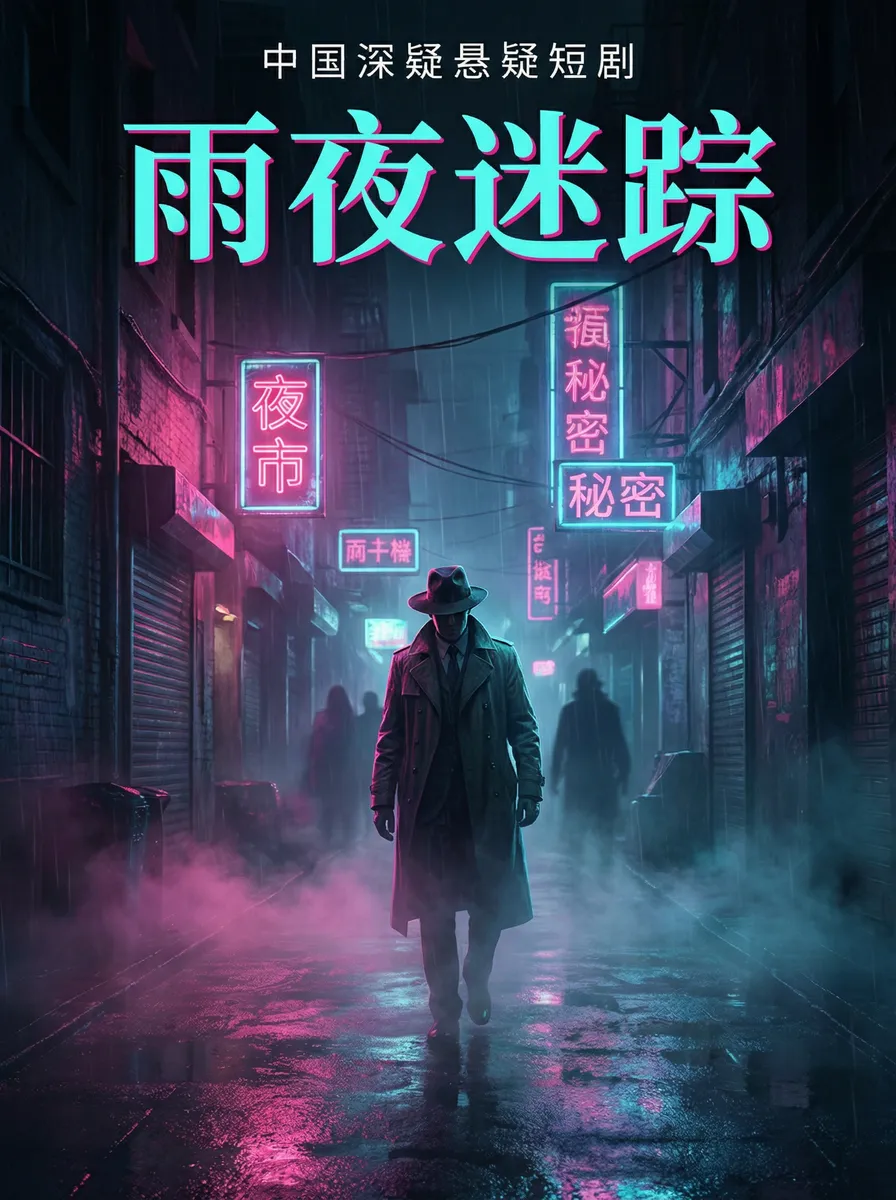 67194老司机影视 悬疑追踪短剧 - 雨夜迷踪海报